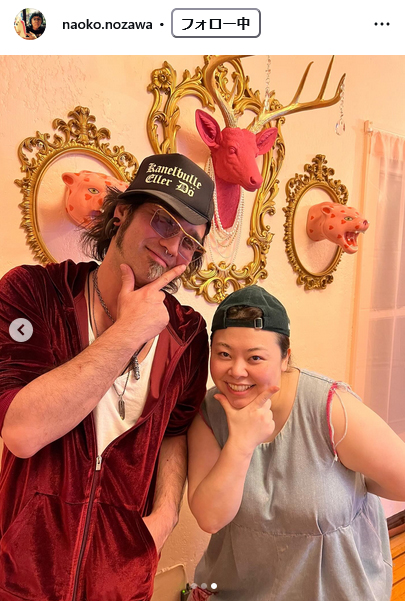 野沢直子のインスタグラムから
