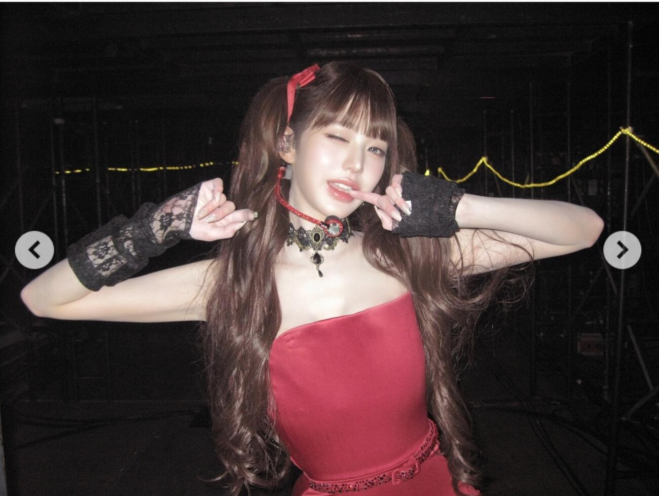 IVEのウォニョンのインスタグラムから
