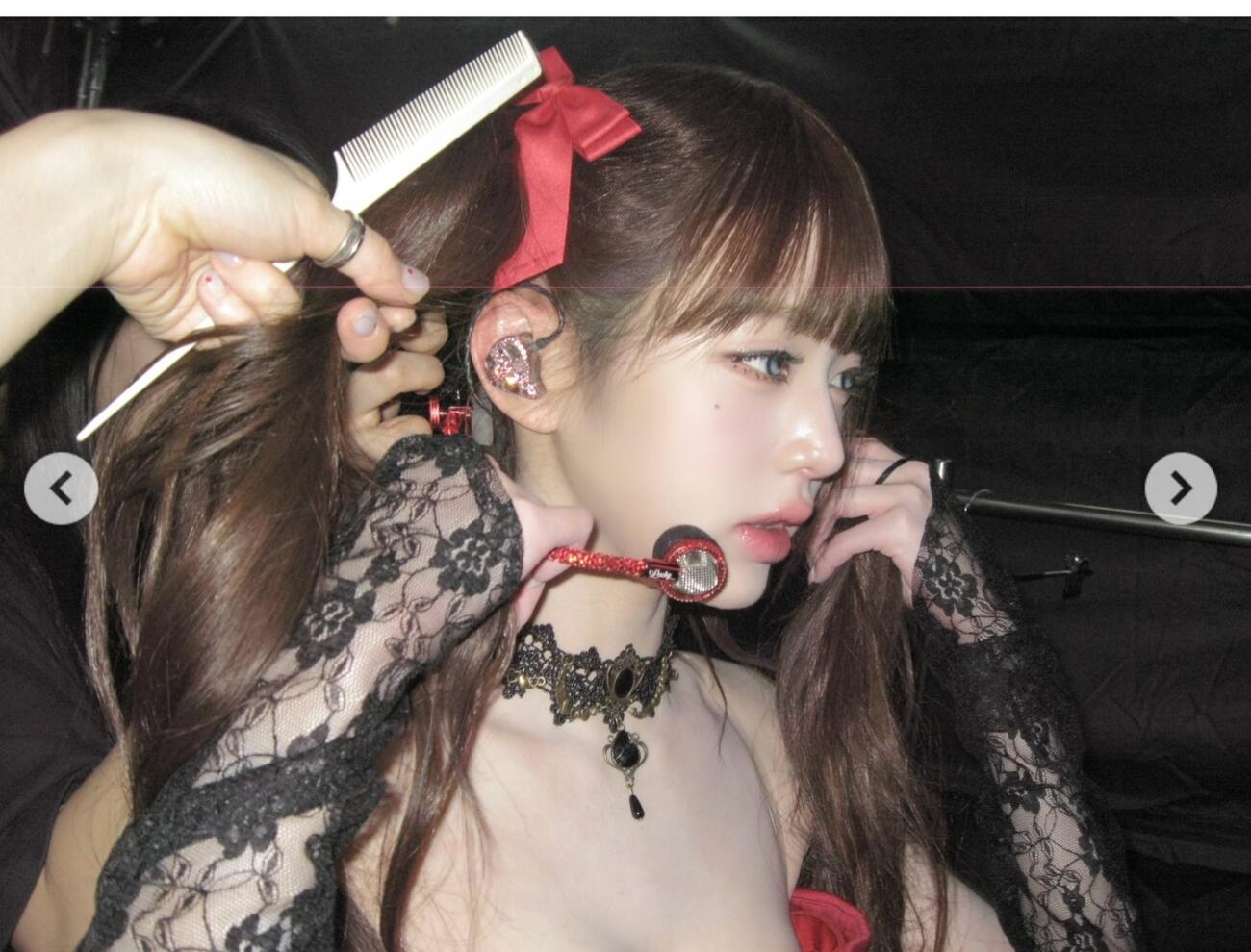 IVEのウォニョンのインスタグラムから