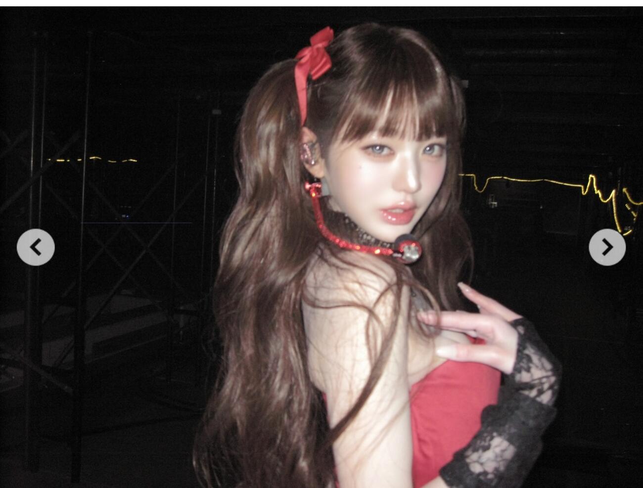 IVEのウォニョンのインスタグラムから