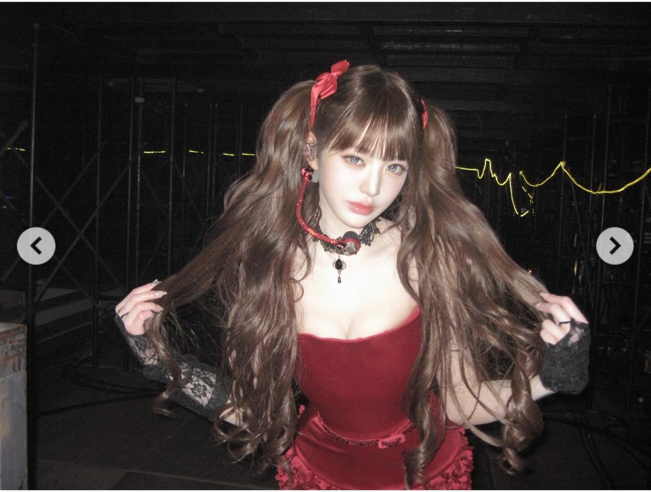 IVEのウォニョンのインスタグラムから
