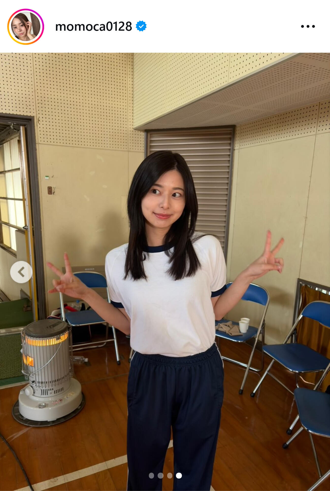 兼清萌々香のインスタグラムから