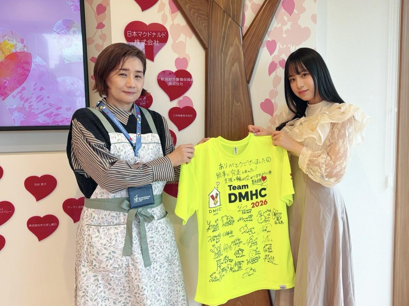 にいがたハウスを訪問したNGT48喜多花恵