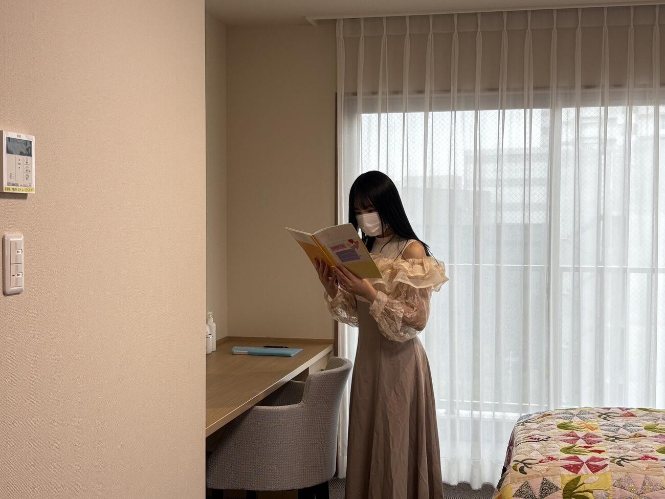 にいがたハウスを訪問したNGT48喜多花恵