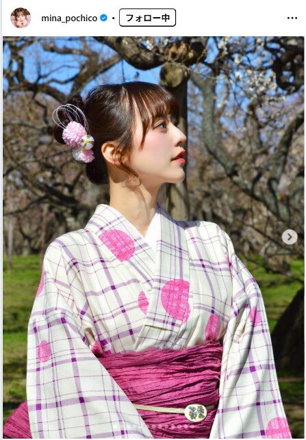 音羽美奈のインスタグラムから