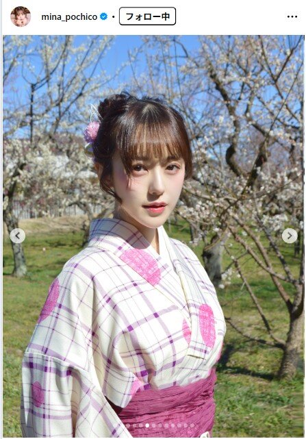 音羽美奈のインスタグラムから