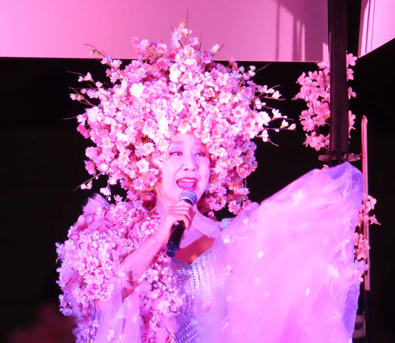 「超ニコニコ盆踊り」に登場した小林幸子