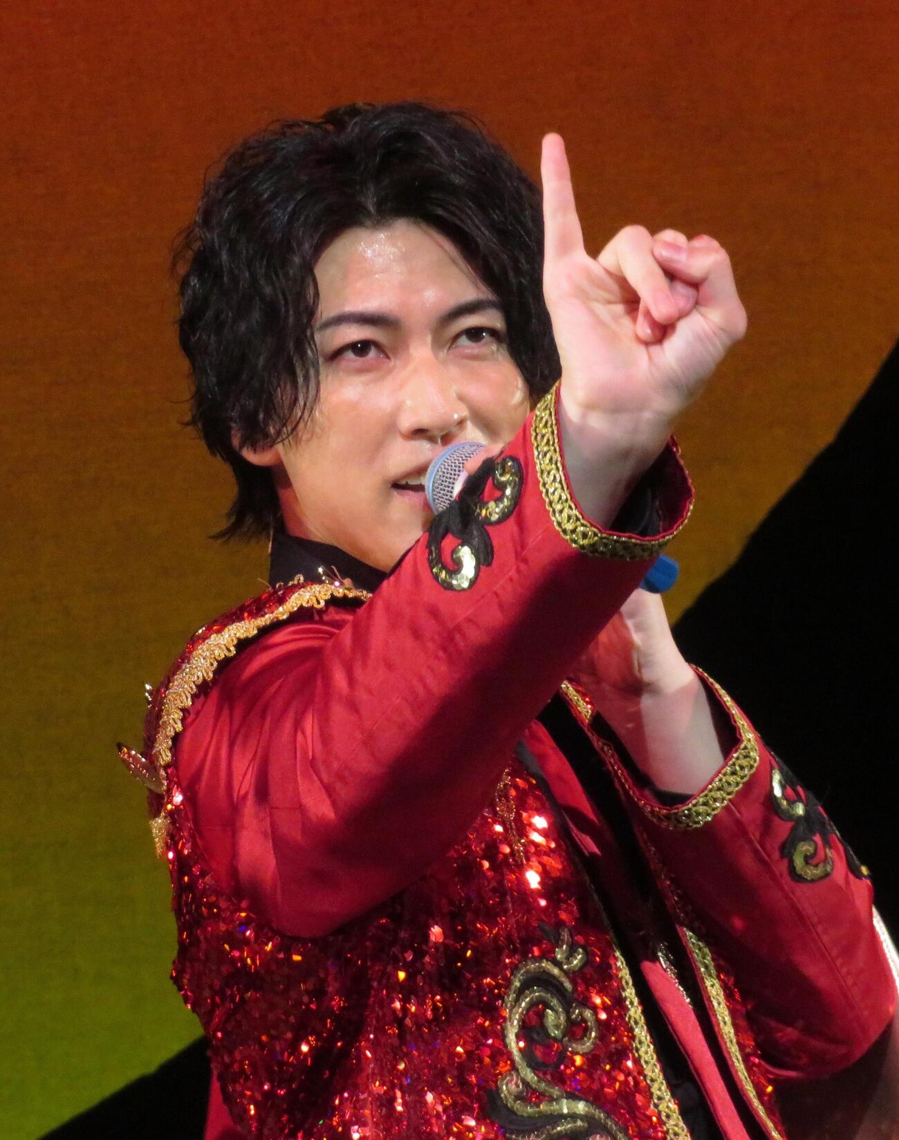 コンサートを行った風輪の翔司