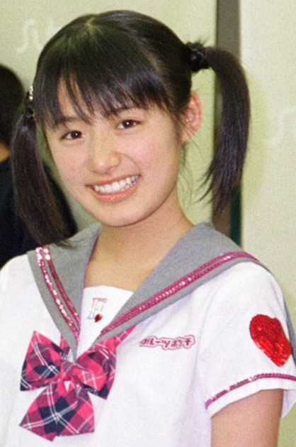 oha−girl時代の近野成美（2002年撮影）