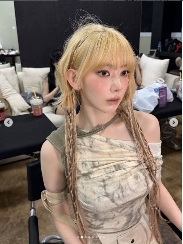 LE　SSERAFIMのSAKURAのインスタグラムから