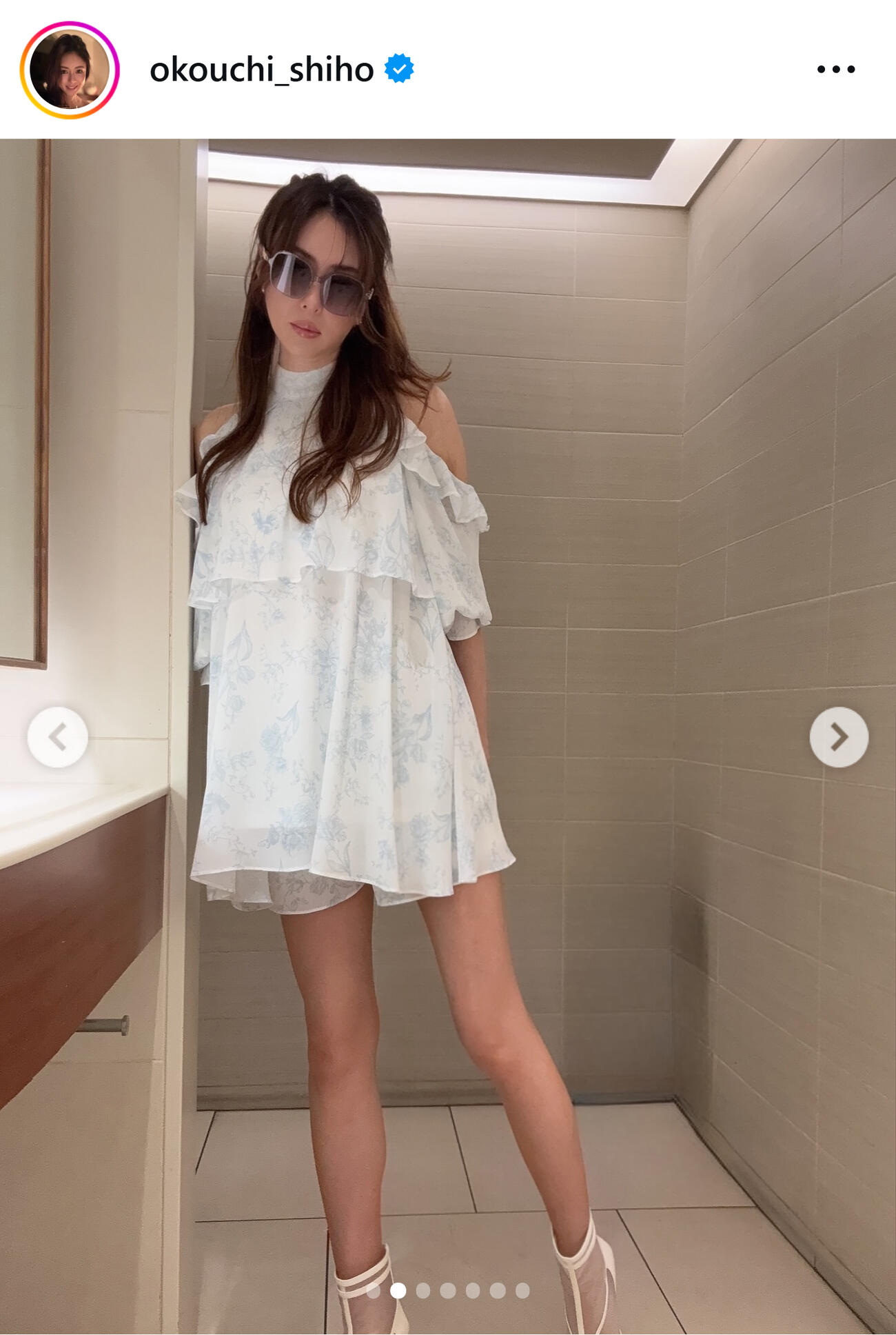 大河内志保のインスタグラムから