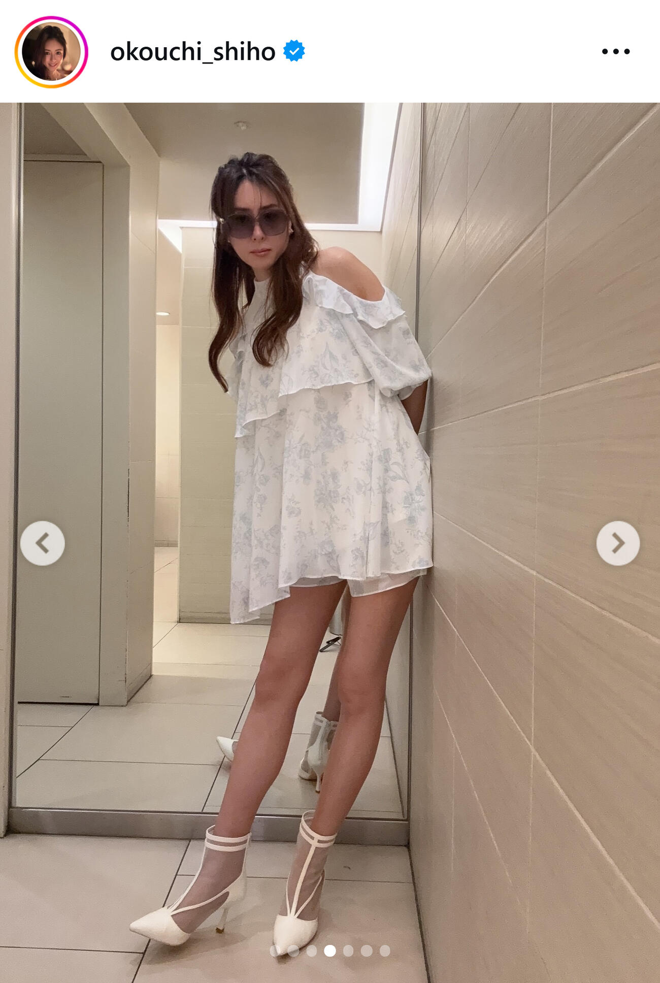 大河内志保のインスタグラムから