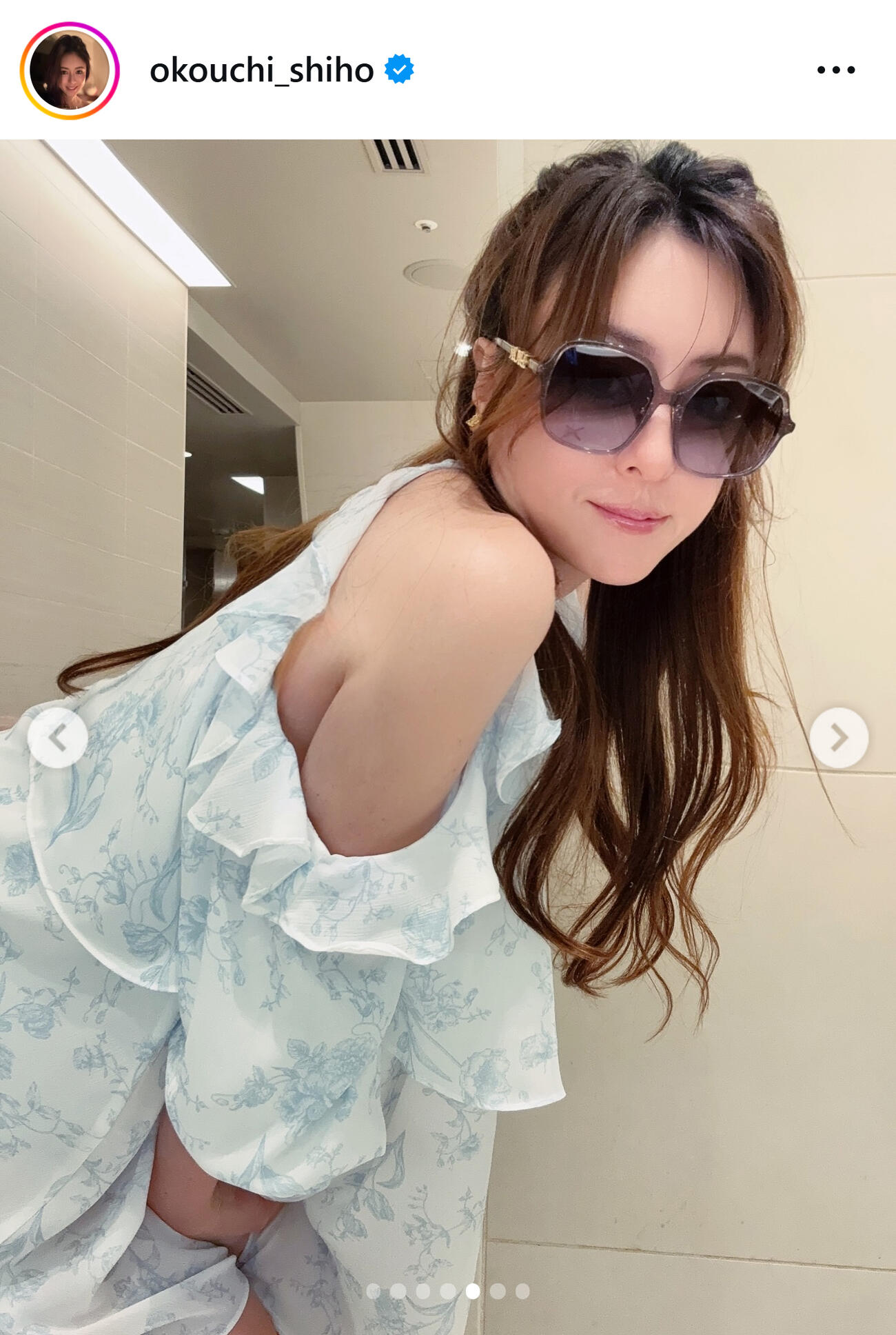 大河内志保のインスタグラムから