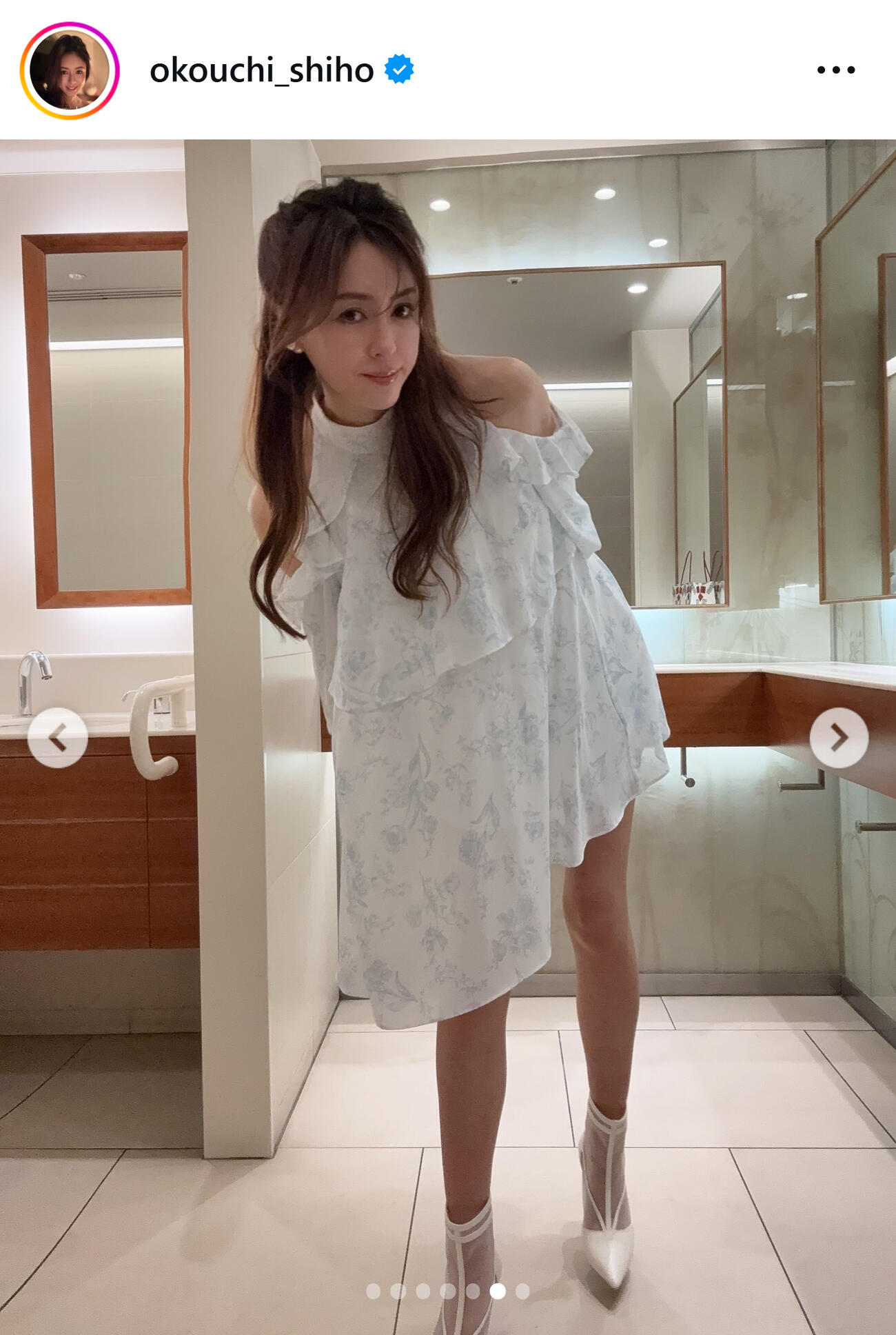 大河内志保のインスタグラムから