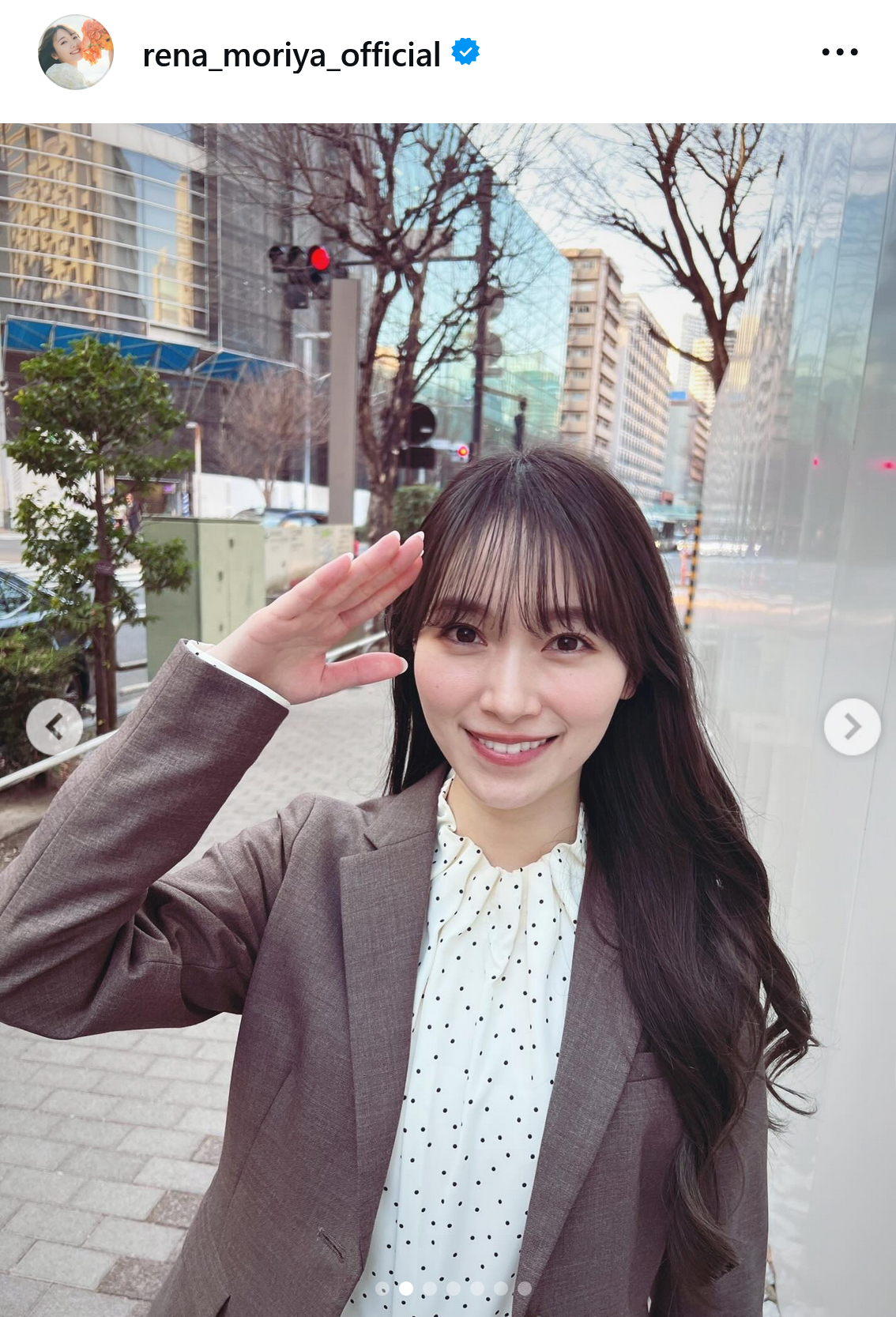 守屋麗奈のインスタグラムから