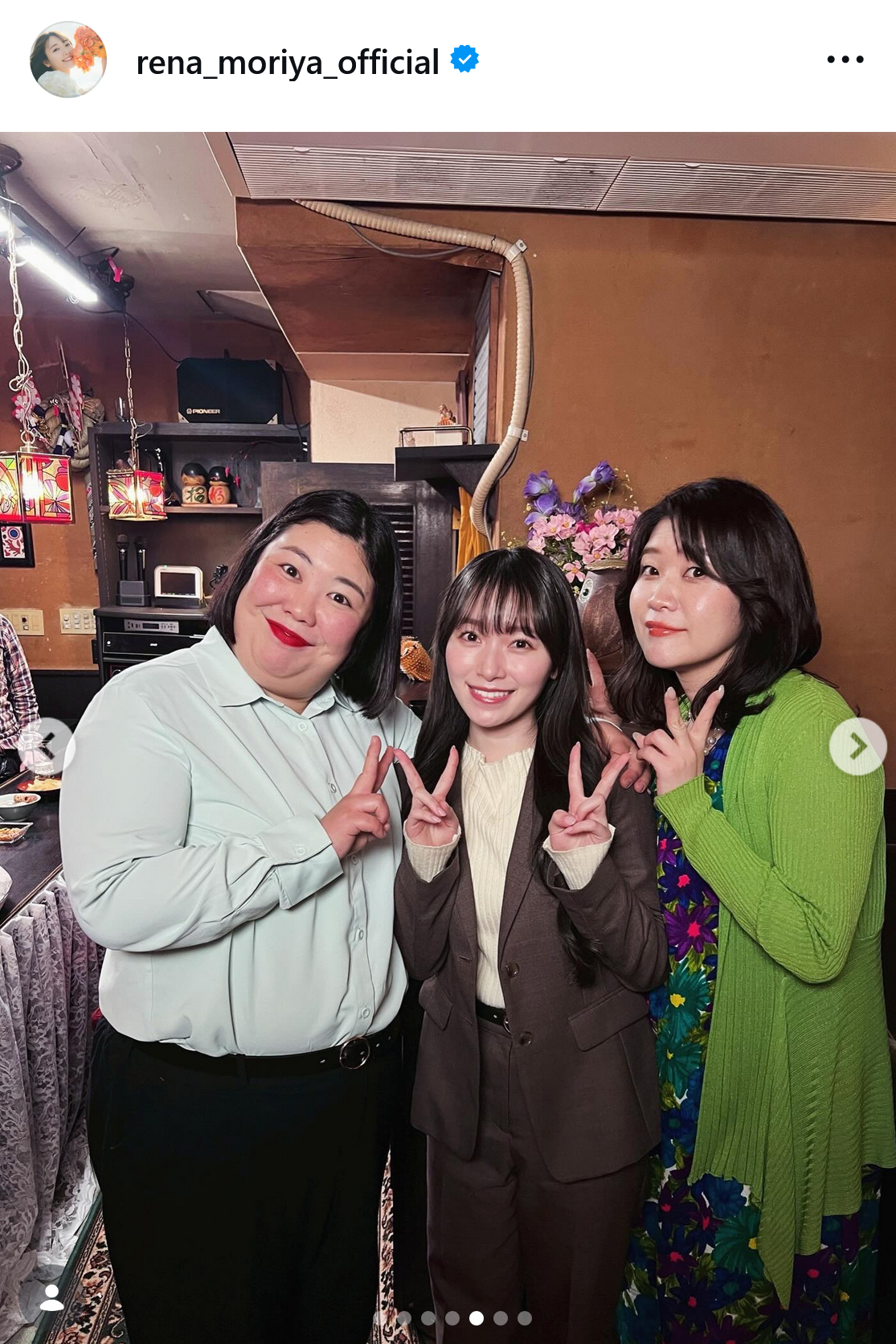 守屋麗奈のインスタグラムから