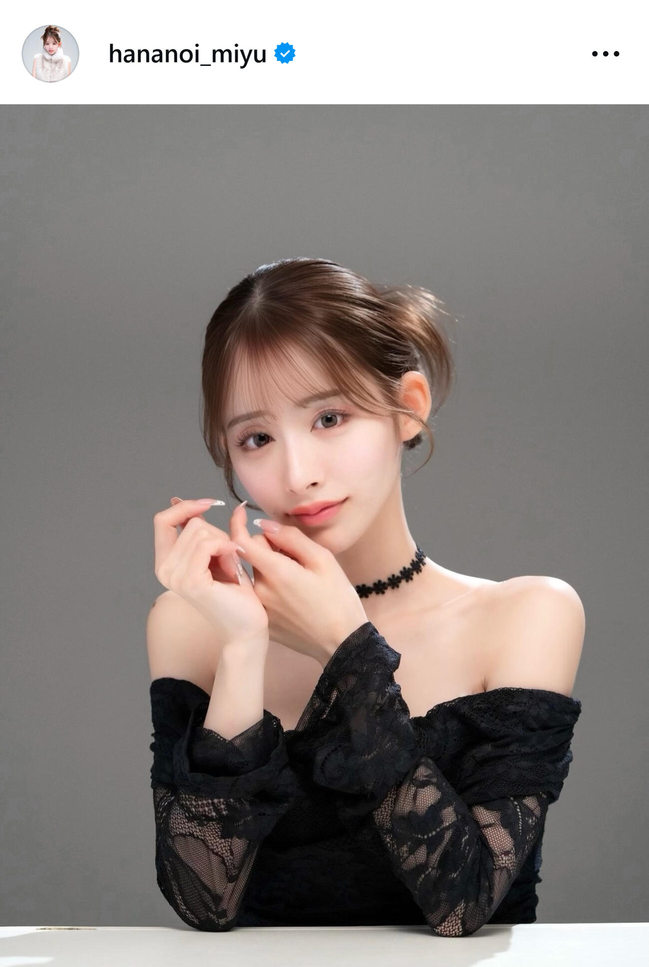 退所を発表した花乃衣美優（花乃衣美優のインスタグラムから）