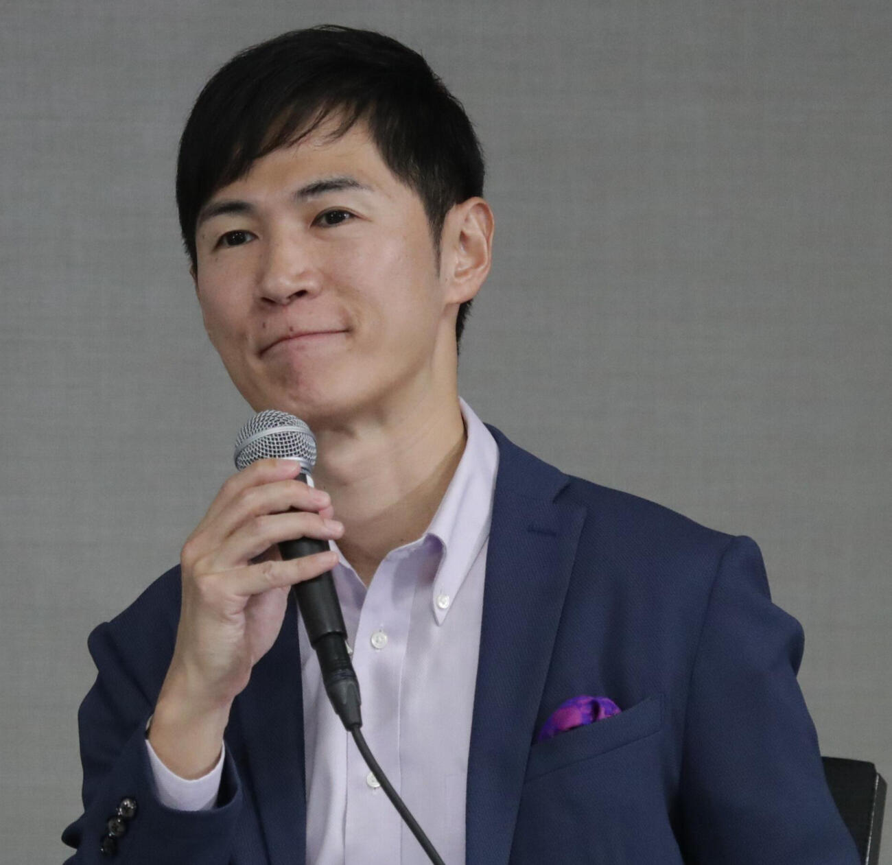 石丸伸二氏（2025年9月撮影）