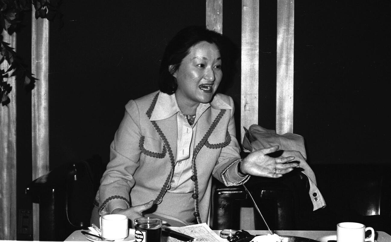 細木数子さん（1979年5月撮影）