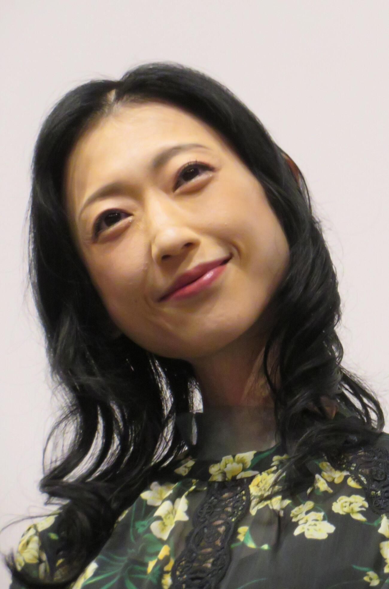 香港映画「旅立ちのラストダンス」の先行上映会に参加した壇蜜
