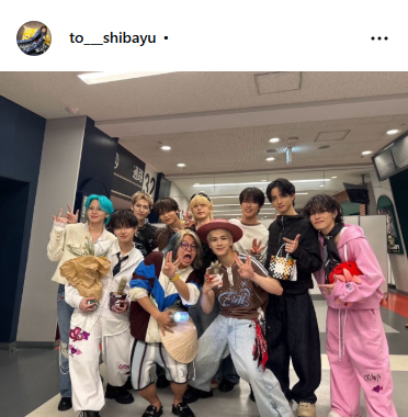 しばゆーのインスタグラムから