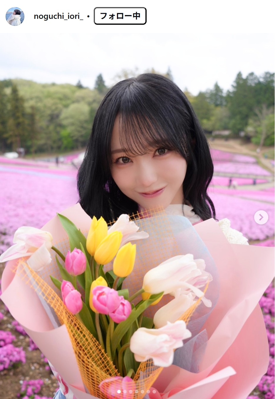 野口衣織のインスタグラムから