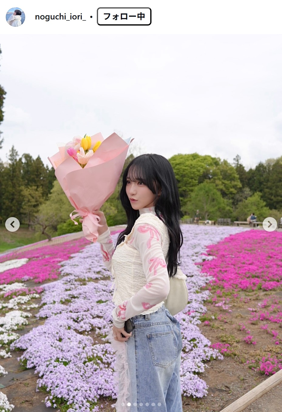 野口衣織のインスタグラムから
