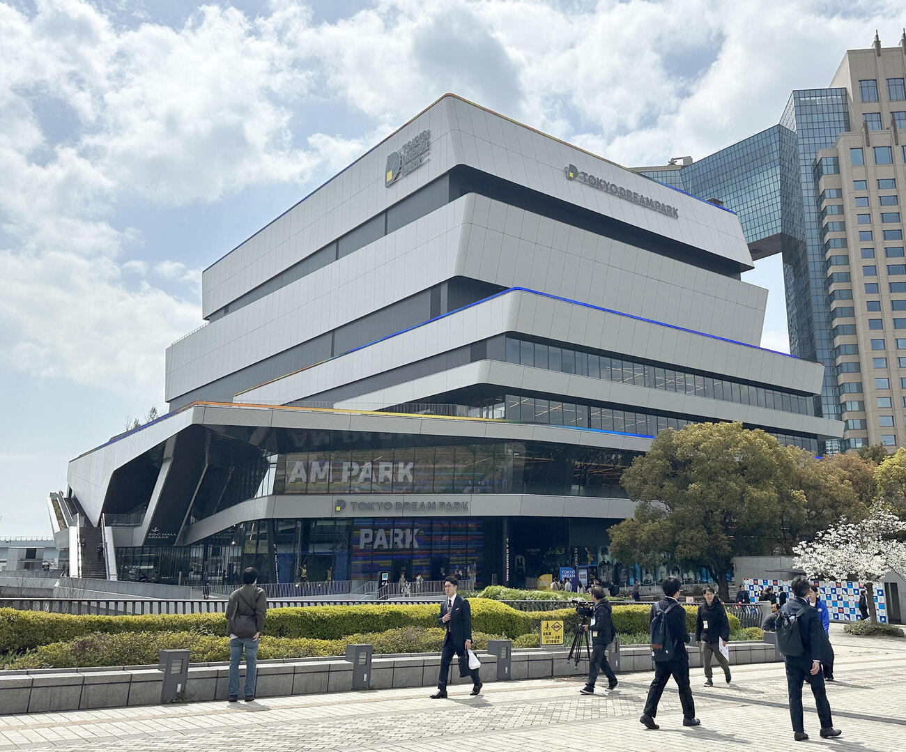 テレビ朝日が開業した複合型エンタテイメント施設「東京ドリームパーク」（2026年3月撮影）
