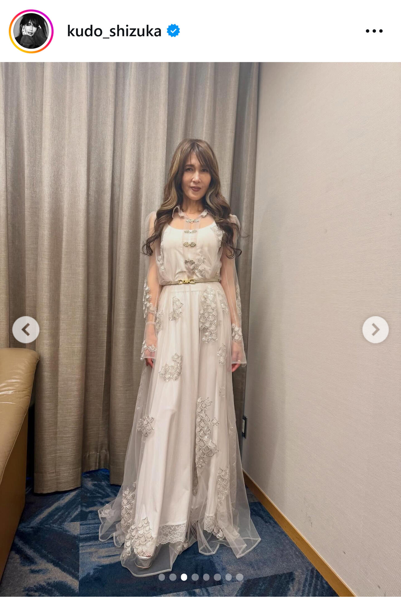 工藤静香のインスタグラム