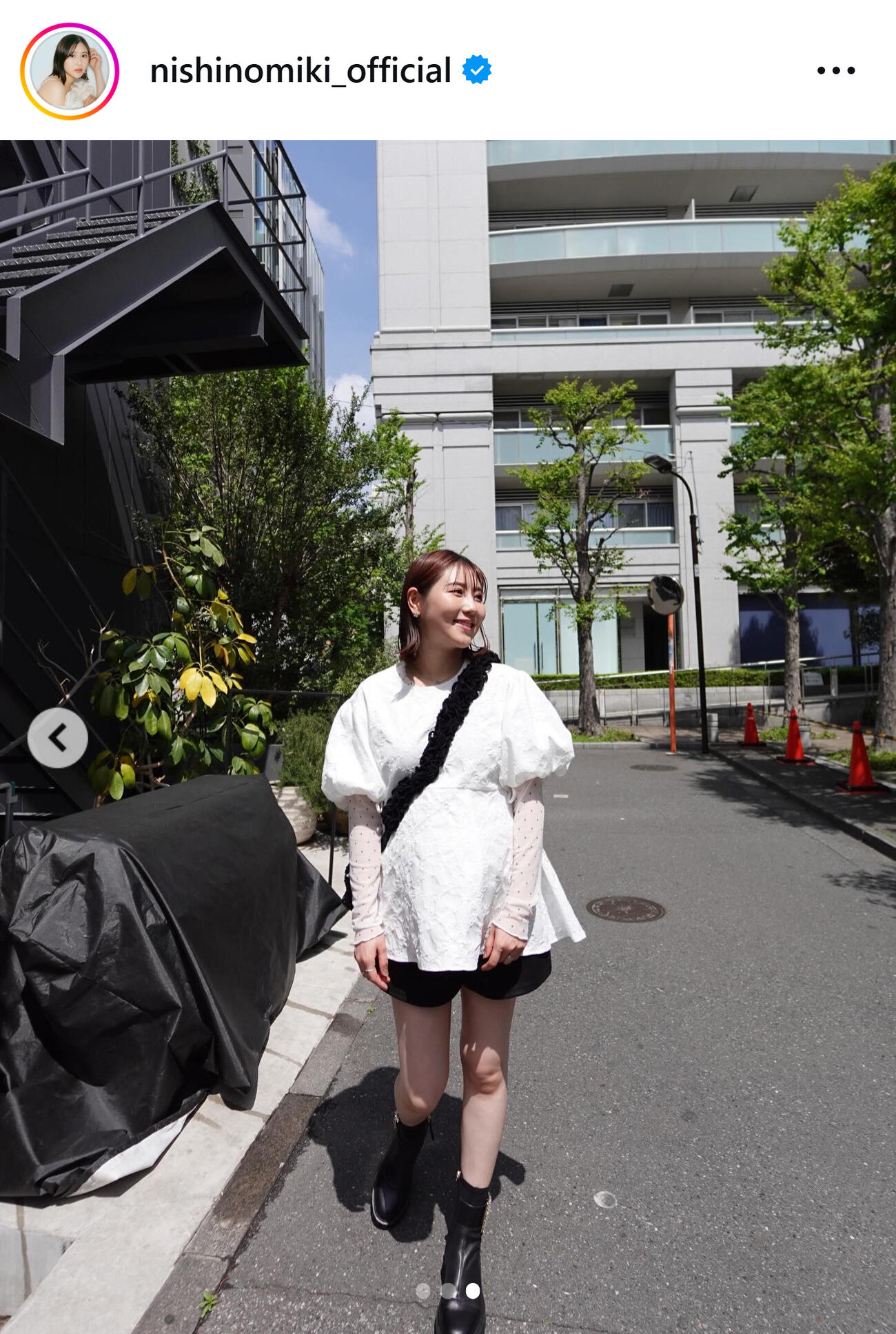 西野未姫のインスタグラムから
