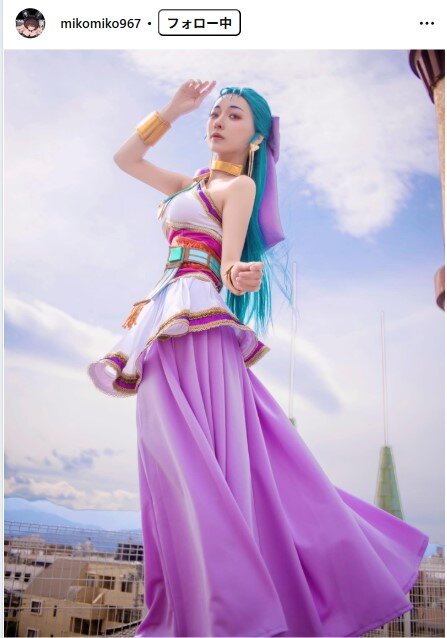 ミンミコのインスタグラムから
