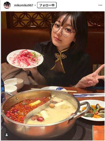 ミンミコのインスタグラムから