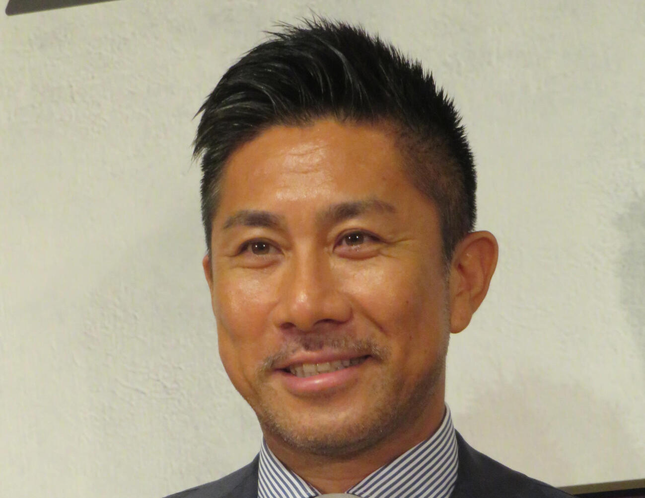 前園真聖氏（2018年9月撮影）