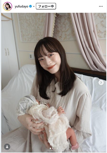 由布菜月のインスタグラムから