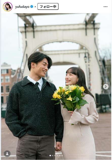 由布菜月のインスタグラムから