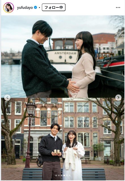 由布菜月のインスタグラムから