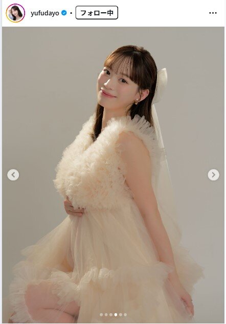 由布菜月のインスタグラムから