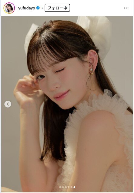 由布菜月のインスタグラムから