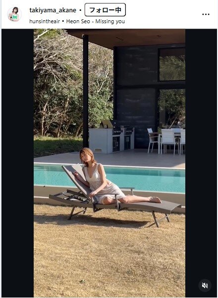 瀧山あかねのインスタグラムから