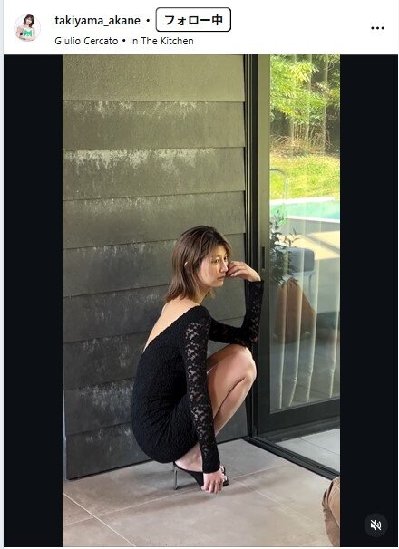 瀧山あかねのインスタグラムから