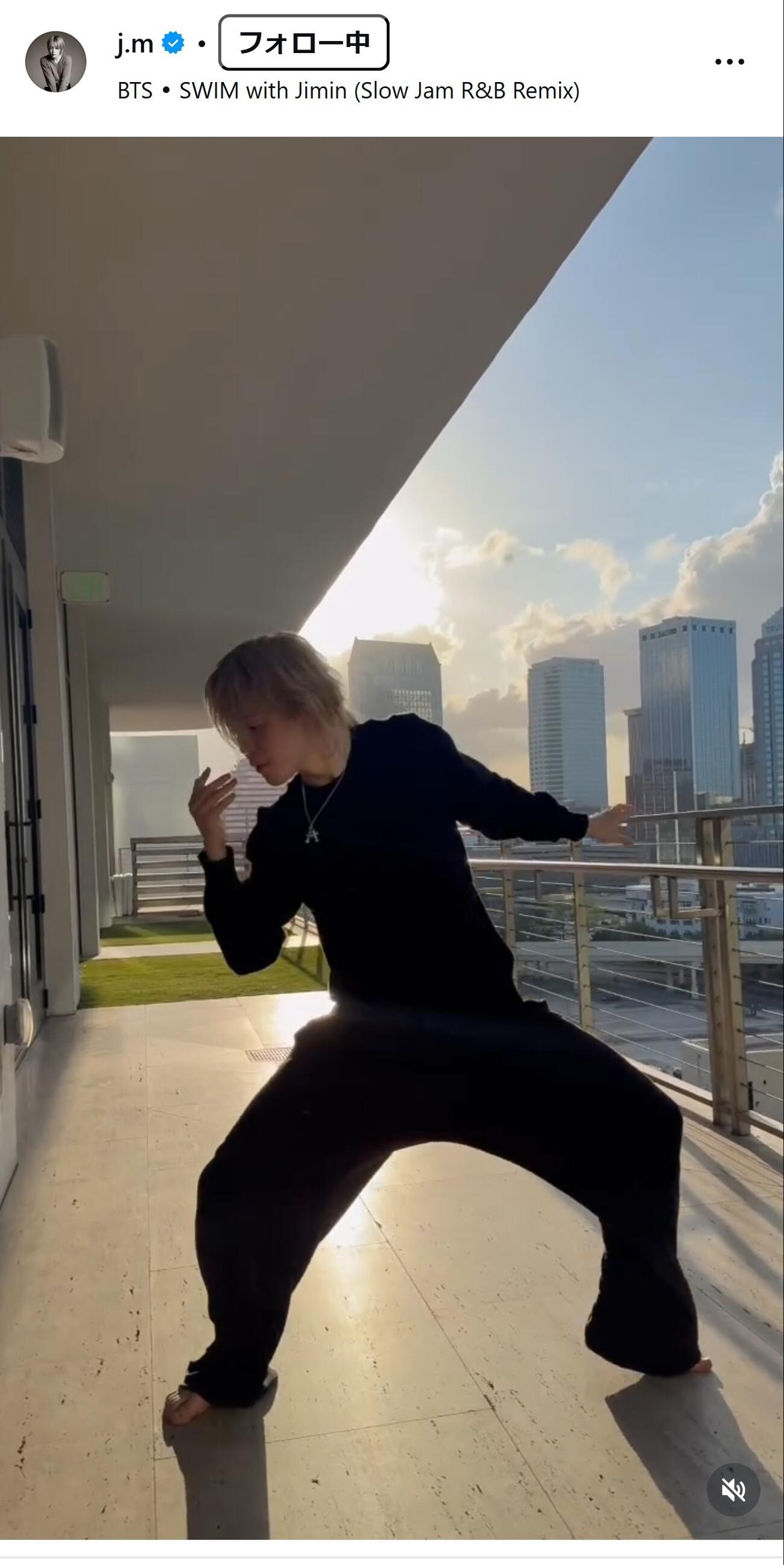 Jiminのインスタグラムから