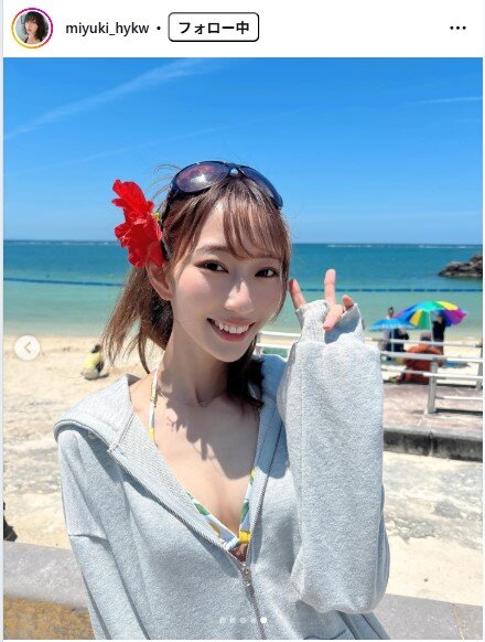 早川みゆきのインスタグラムから