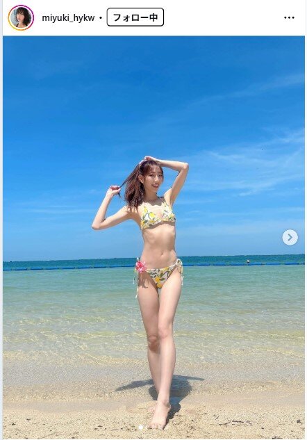 早川みゆきのインスタグラムから