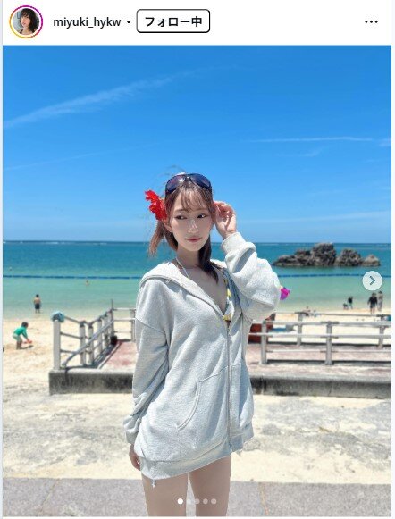 早川みゆきのインスタグラムから