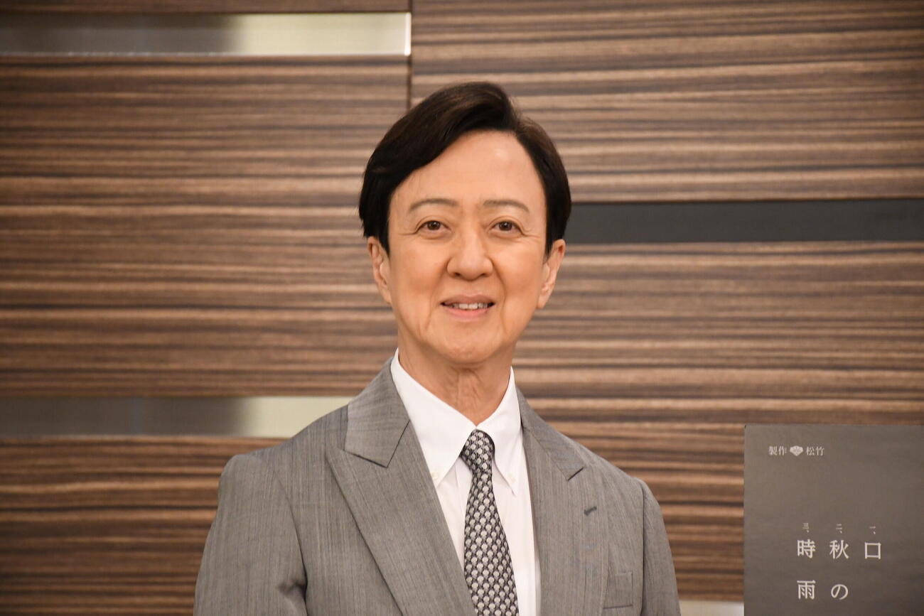 南座特別公演の取材会に出席した坂東玉三郎（撮影・阪口孝志）