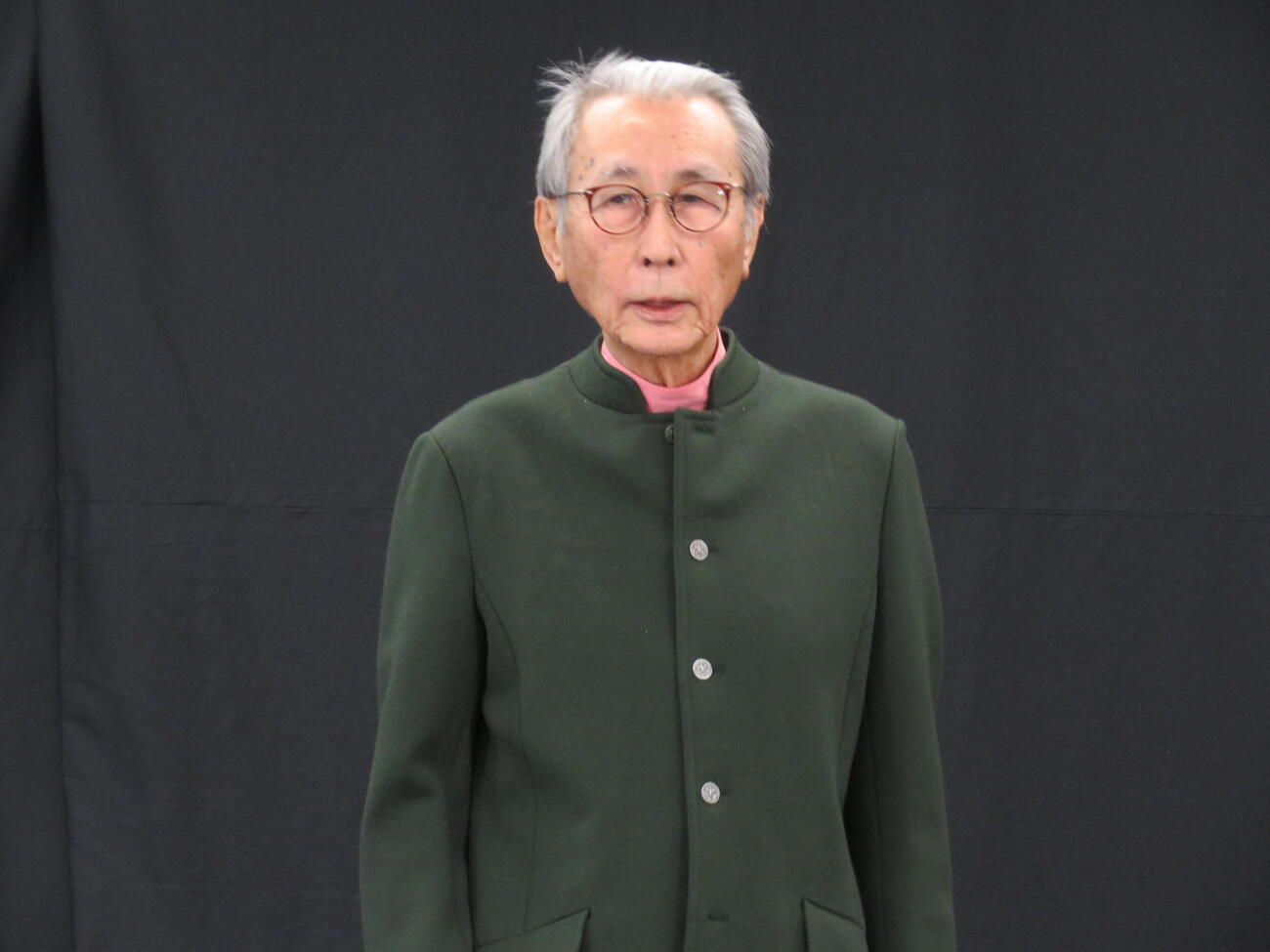 映画「腹をくくって」企画発表記者会見に登壇した木村大作監督（撮影・村上幸将）