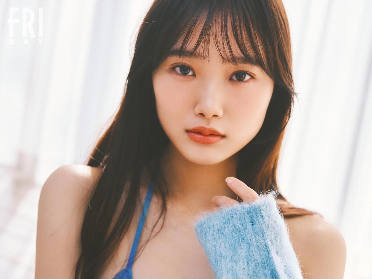 「FRIDAY」のグラビアに登場している石川花音（C）カメラマン／千葉タイチ