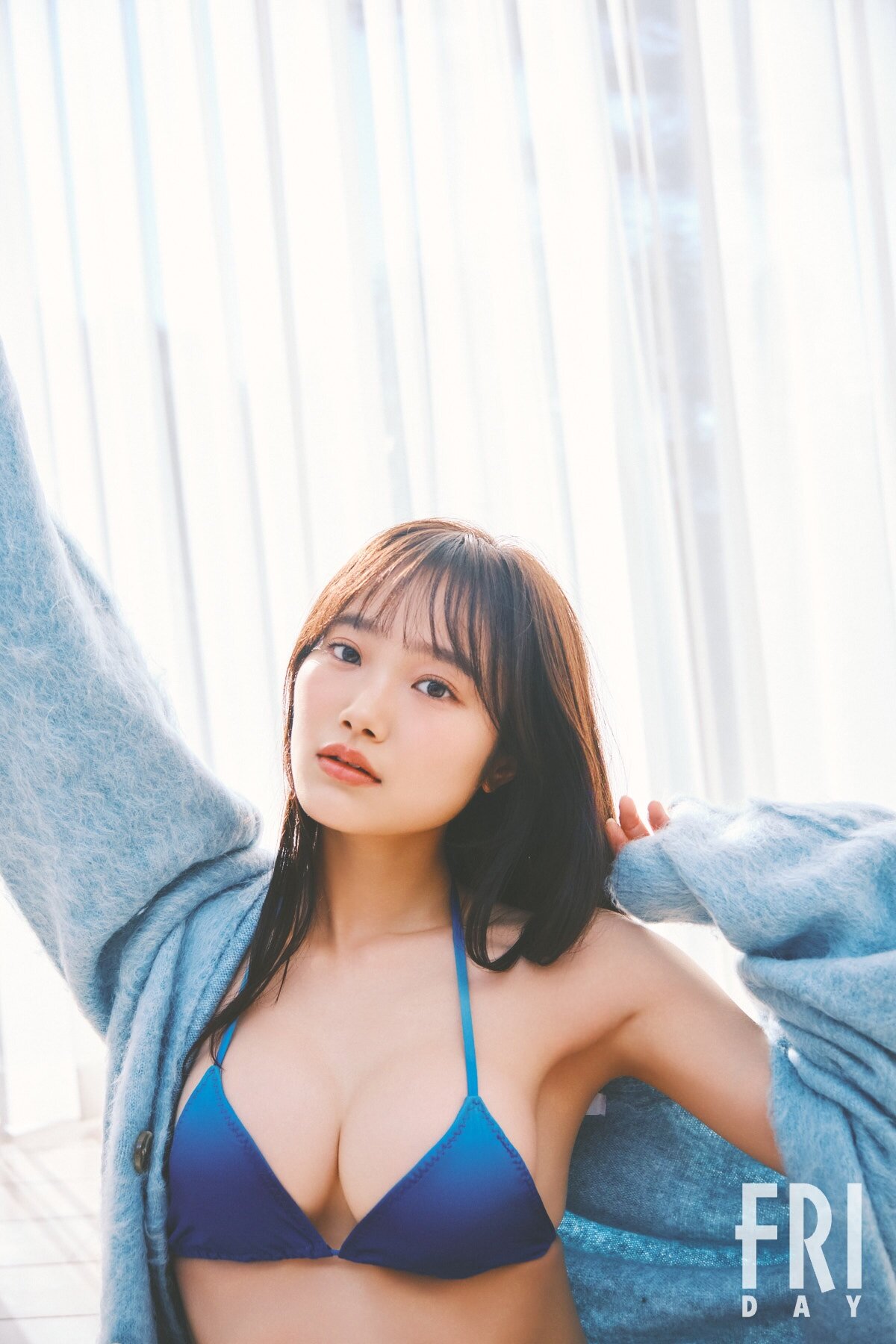 「FRIDAY」のグラビアに登場している石川花音（C）カメラマン／千葉タイチ