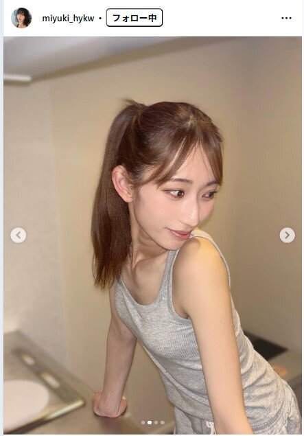 早川みゆきのインスタグラムから