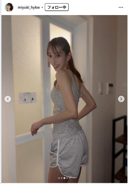 早川みゆきのインスタグラムから
